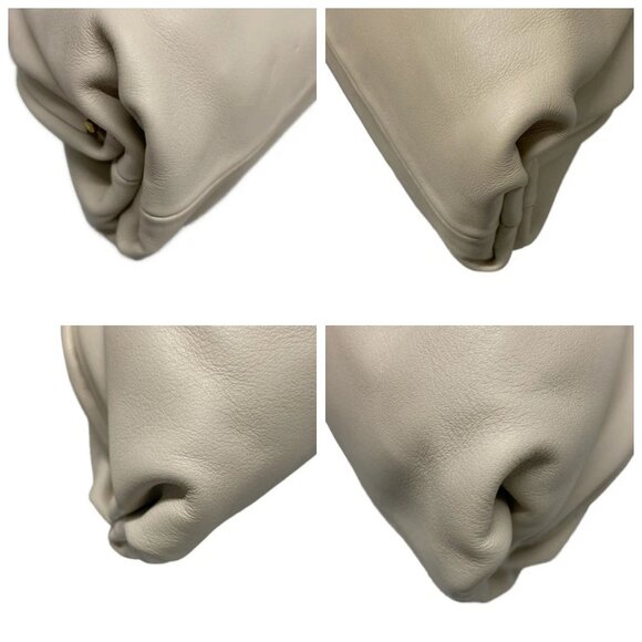 BOTTEGA VENETA Mini the Pouch Cream Leather - Shoulder Bag 1090-080725 - Picture 6 of 14